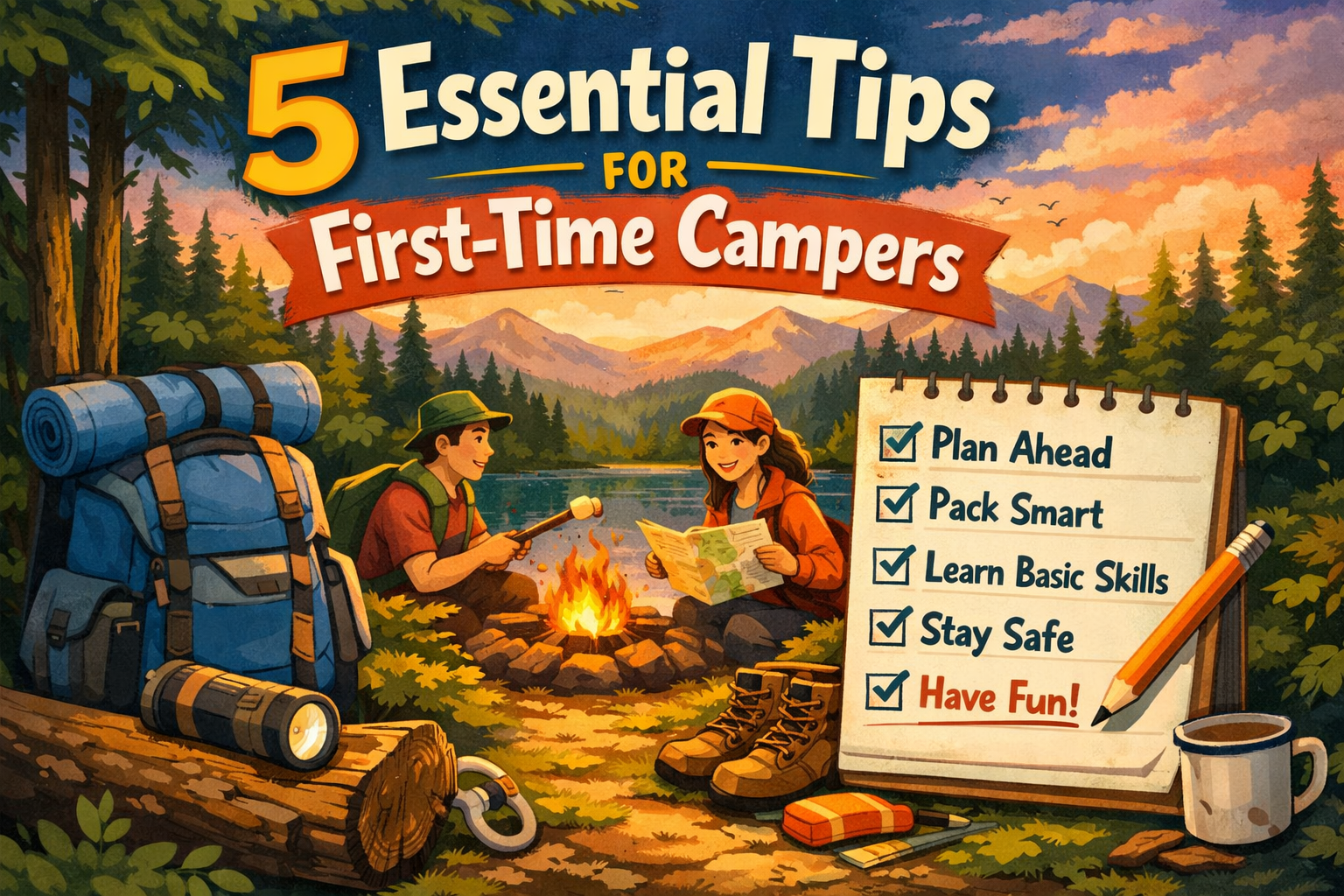 Essential camping tips